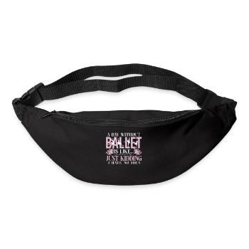 Ballet Dancer Dance Girl Ballerina - Gürteltasche - Schwarz - Vorne