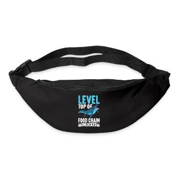 Mosasaurus Dinosaur - Bum bag - black - Front