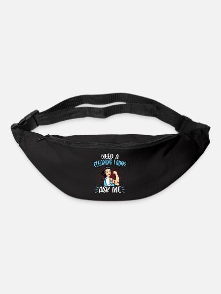 Need A Cleaning Lady - Bum bag - black