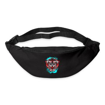 L.Gor Tiger - Gürteltasche - Schwarz - Vorne