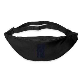 Swim Bike Run Triathlon Bike Triathlete Training - Bum bag - black - Front