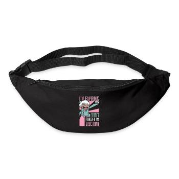 Pensioner Pension Dont Forget My Discount - Bum bag - black - Front