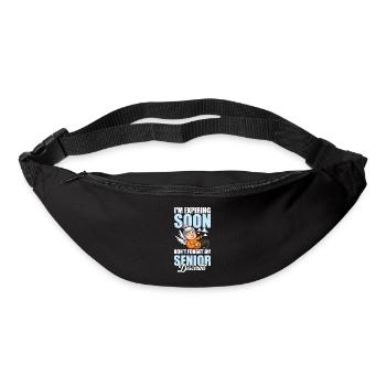 Pensioner Pension Humor - Bum bag - black - Front