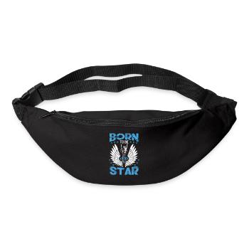 Born To Be A Rock Star Boy Kids Guitar - Bum bag - black - Front