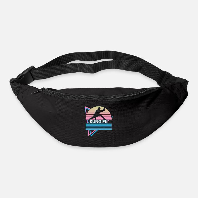 Kung Fu Retro - Gürteltasche - Schwarz