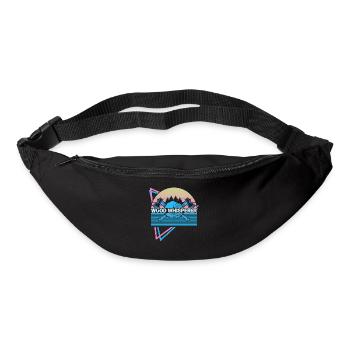 Holzfäller Holzbearbeitung Retro - Gürteltasche - Schwarz - Vorne