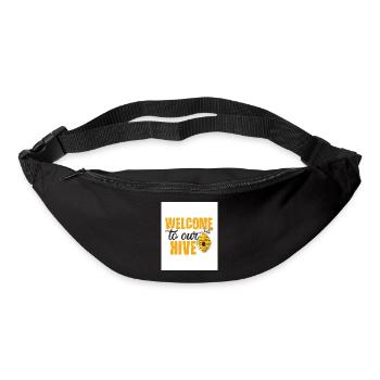 Welcome to our beehive - Bum bag - black - Front