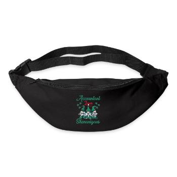 Un comptable adore les gadgets pour la Saint-Patrick - Sac banane - noir - Devant