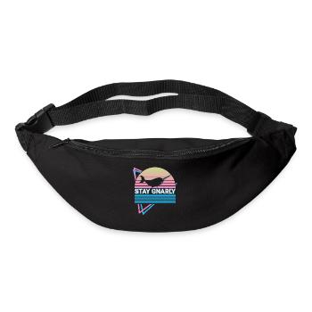Narwal Retro - Gürteltasche - Schwarz - Vorne