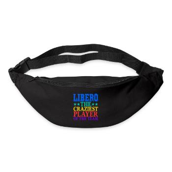 Libero, The Craziest Player Of The Team 2 - Gürteltasche - Schwarz - Vorne