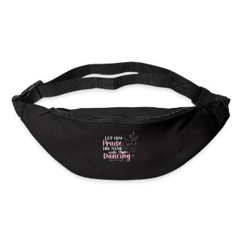 Ballet Danseuse Danse Ballerine - Sac banane - noir - Devant