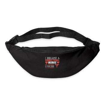 Gefängniskrankenpflege-design Für - Sac banane - noir - Devant