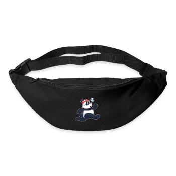 Panda Jogger Jogging Sport - Sac banane - noir - Devant