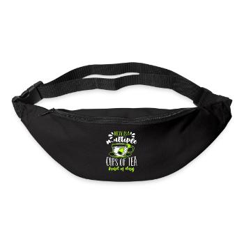 Herbalism Today Is A Multiple Cups Herbs Herbalist - Bum bag - black - Front