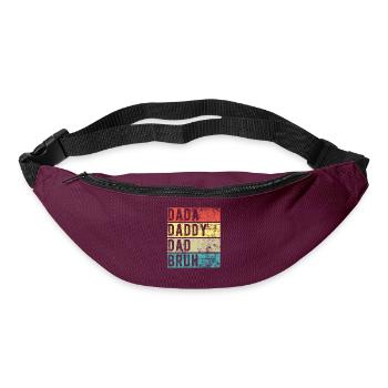 Dada Daddy Dad Bruh - Bum bag - burgundy - Front