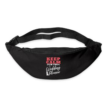 Wedding Planner Keep Calm I'm The Event Planner - Gürteltasche - Schwarz - Vorne