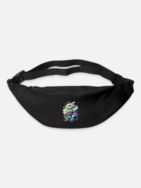 Roboterrobotik Beste niedliche, humorvolle Technologie - Gürteltasche - Schwarz