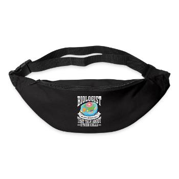 Biology Gift Biologist - Bum bag - black - Front