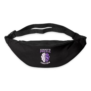 Infirmière Alzheimer’s Awareness Medical - Sac banane - noir - Devant