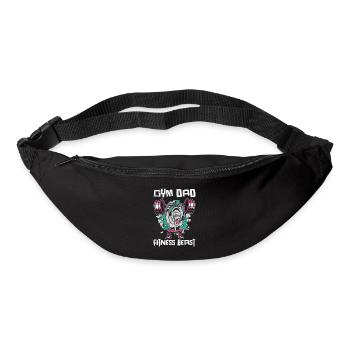 Fitness Fathers Day Gym Workout Training Coach - Bum bag - black - Front