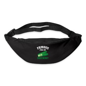 Zucchini - Gürteltasche - Schwarz - Vorne