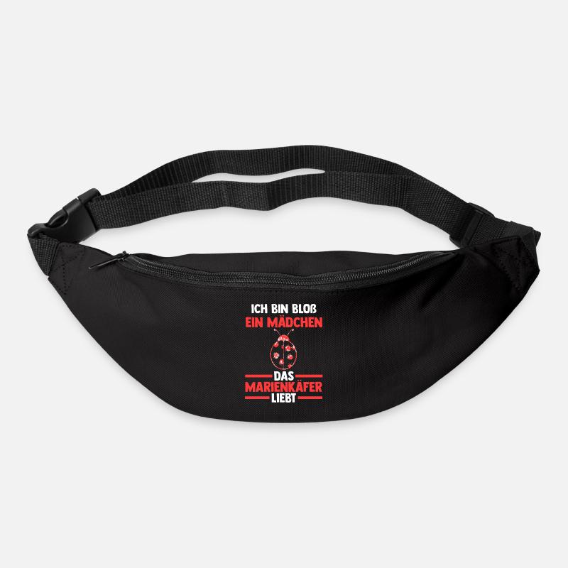 Marienkäfer - Gürteltasche - Schwarz