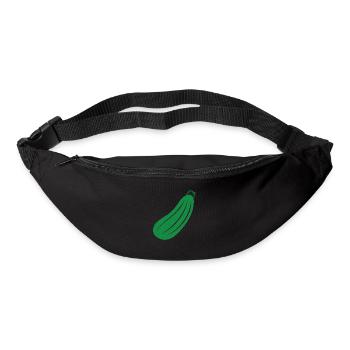 Zucchini - Gürteltasche - Schwarz - Vorne
