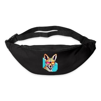 Jacky der Schakal - Gürteltasche - Schwarz - Vorne