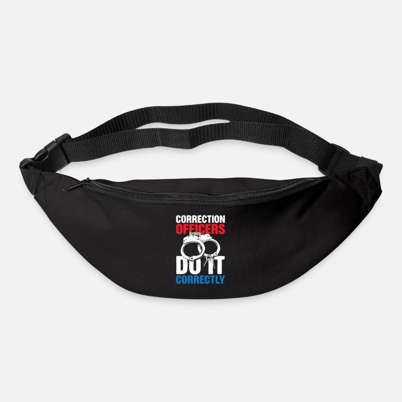 Correction Officer Do It Correctly - Gürteltasche - Schwarz