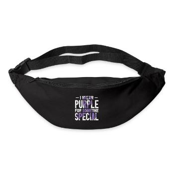 Infirmière Alzheimer’s Awareness Medical - Sac banane - noir - Devant