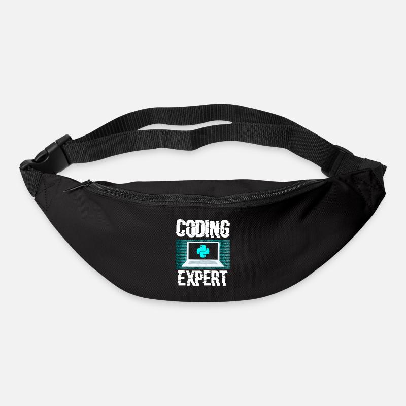 Programmeur de programmation codeur expert en codage - Sac banane - noir