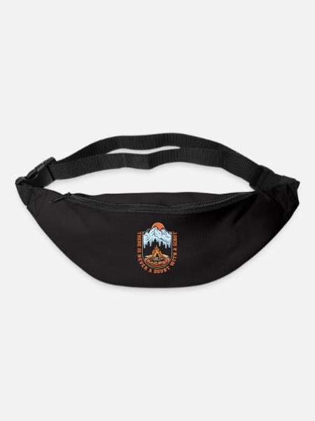 Boy Scout drôle - Sac banane - noir
