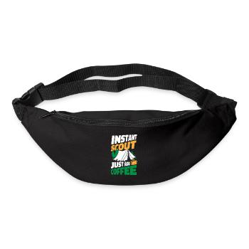 Pfadfinder Koffein - Gürteltasche - Schwarz - Vorne