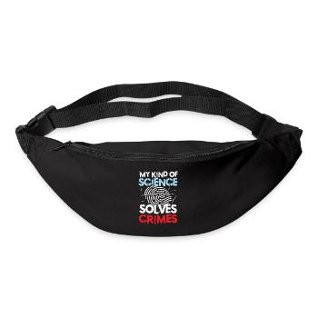 My Kind Of Science Solves Crimes - Gürteltasche - Schwarz - Vorne