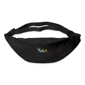 Yoga Retro - Gürteltasche - Schwarz - Vorne