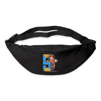 Handball Birthday - 5 years old Boy - 5. - Bum bag - black - Front