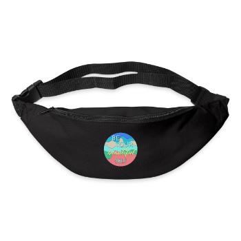 Be your beautiful self - Self-love - Bum bag - black - Front