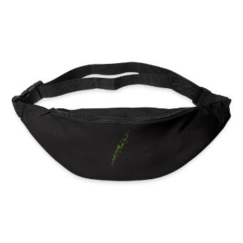 Forest uphill - Gürteltasche - Schwarz - Vorne