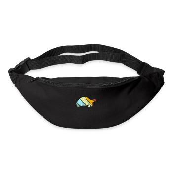 Turtle Retro - Bum bag - black - Front