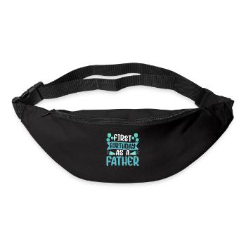 First Birthday As Father Daddy Dad Party - Bum bag - black - Front