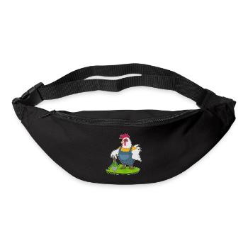 Ferme de pelles Rooster Farmer - Sac banane - noir - Devant