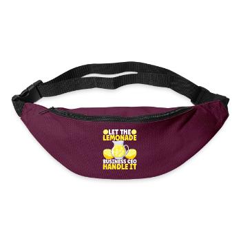 Lemonade Lemonade stand - Bum bag - burgundy - Front