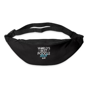 Cadeaux pour caniches - Sac banane - noir - Devant