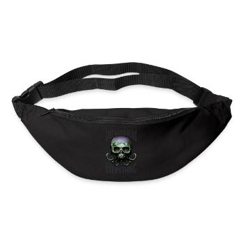 Octopus Skull Octopus Gift - Bum bag - black - Front