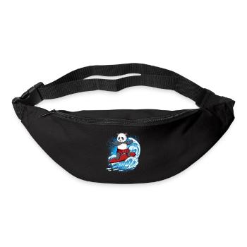 Wave surfers Surfers Surfers - Bum bag - black - Front
