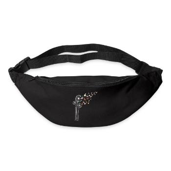 Duck Dandelion Flower For Dandelions and Duckling - Bum bag - black - Front