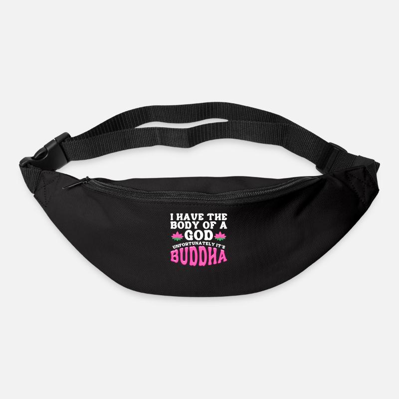 Bouddhisme bouddhiste - Sac banane - noir