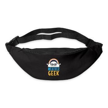 Weather Geek - Bum bag - black - Front