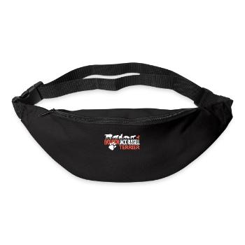 Hundezubehör Terrier Hundebesitzer - Gürteltasche - Schwarz - Vorne