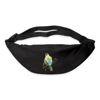 Oiseau - Sac banane - noir - Devant
